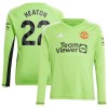 Camisolas Manchester United Heaton 22 Guarda Redes 1º Equipamento Principal 2023-24 Manga Comprida